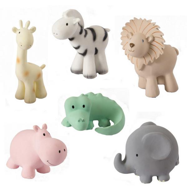 My First Zoo Rubber Teething Toys-Nursery & Nurture-Tikiri-The Bay Room