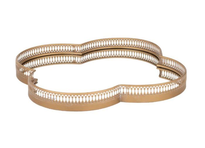 Parker Metal Tray - Gold-Decor Items-Coast To Coast Home-The Bay Room