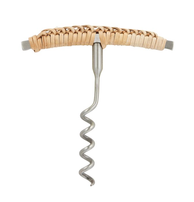 Polina Stainless Steel/Bamboo Corkscrew-Dining & Entertaining-Coast To Coast Home-The Bay Room