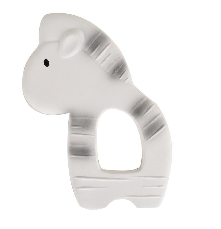 Rubber Zebra Zoo Teether-Nursery & Nurture-Tikiri-The Bay Room
