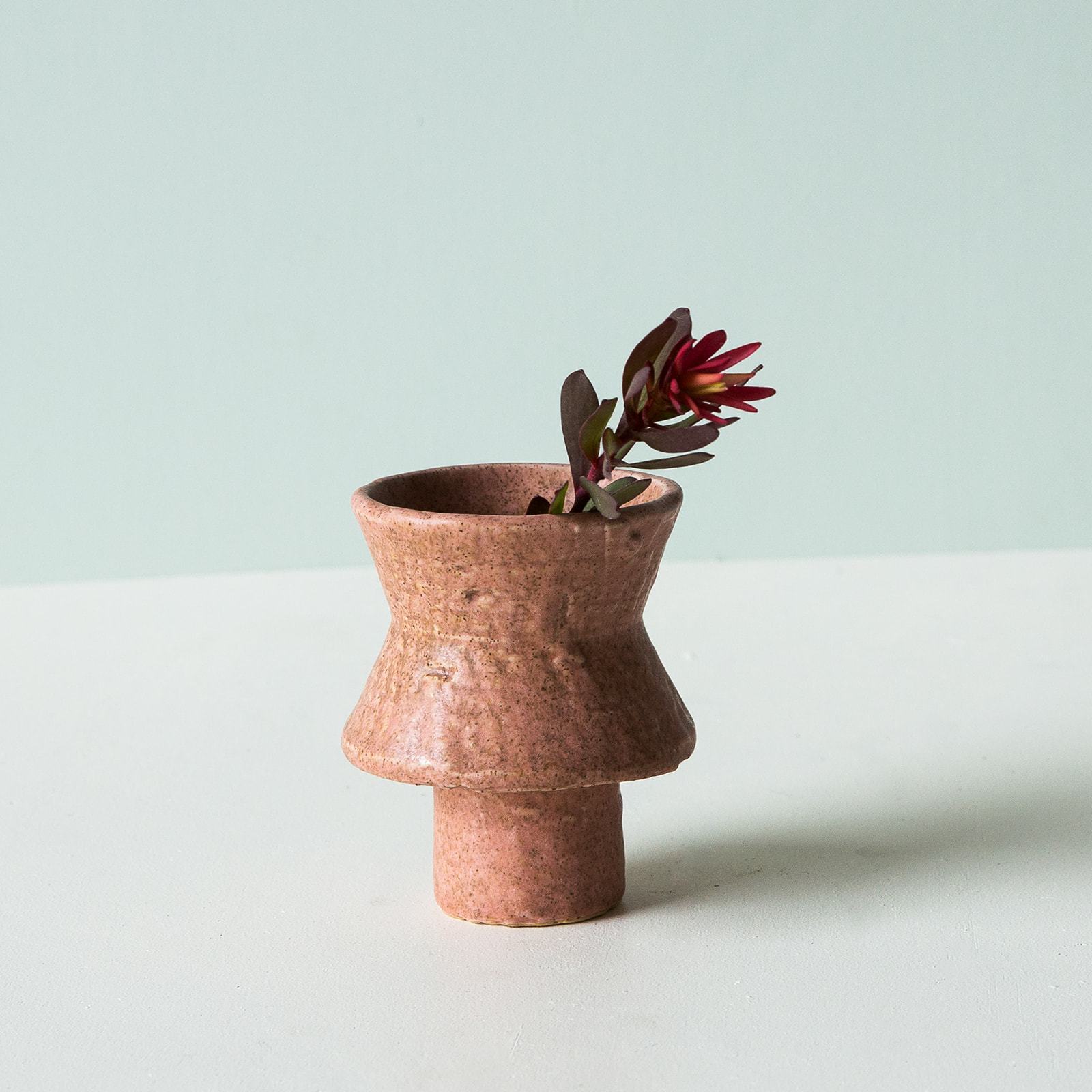 Sascha Vase - Terracotta - Extra Small-Pots, Planters & Vases-Indigo Love-The Bay Room