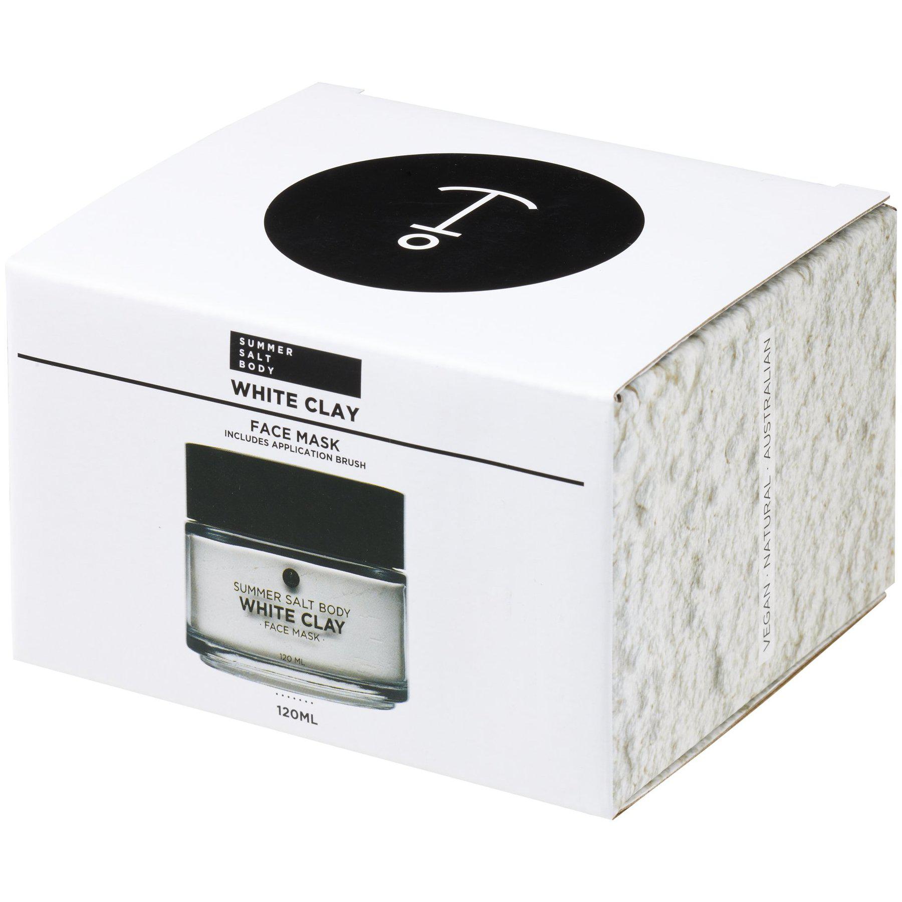 White Clay Mask - 120ml-Beauty & Well-Being-Summer Salt Body-The Bay Room