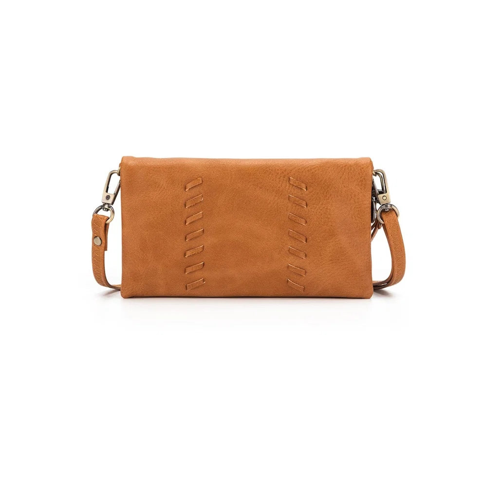 Sky Tan Crossbody Phone Wallet