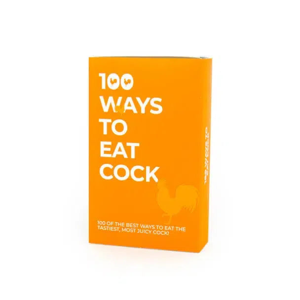 100 Ways To Eat Cock-Fun & Games-Gift Republic-The Bay Room