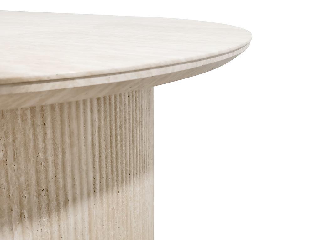 200cm Meyer Dining Table - Travertine-Furniture-Robert Mark-The Bay Room