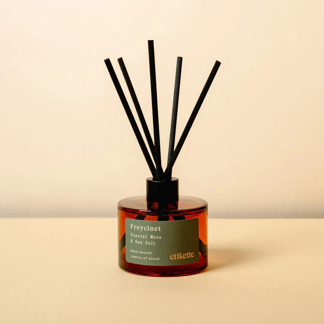 200ml Eco Reed Diffuser - Asst Fragrances-Candles & Fragrance-Etikette-Freycinet-The Bay Room