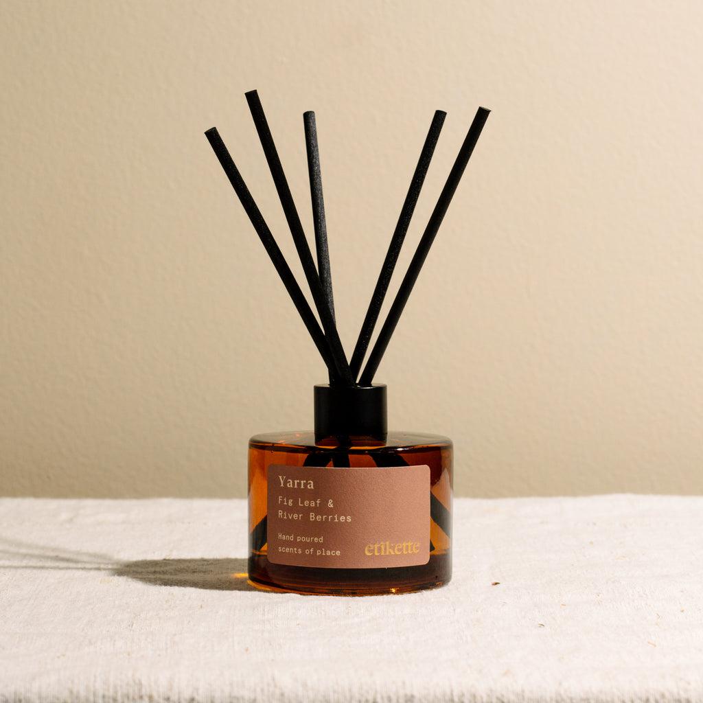 200ml Eco Reed Diffuser - Asst Fragrances-Candles & Fragrance-Etikette-Yarra-The Bay Room