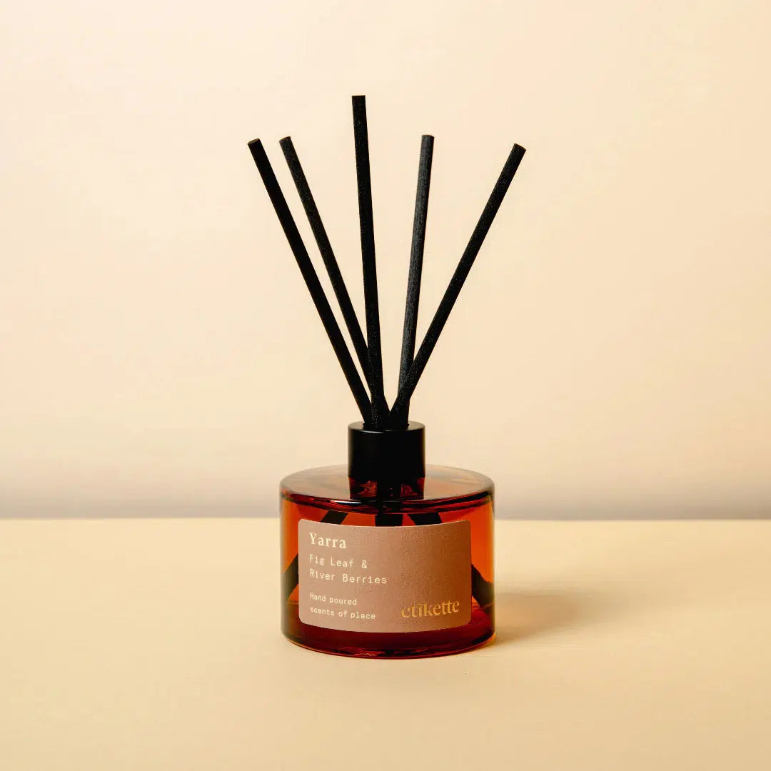 200ml Eco Reed Diffuser - Asst Fragrances-Candles & Fragrance-Etikette-Yarra-The Bay Room