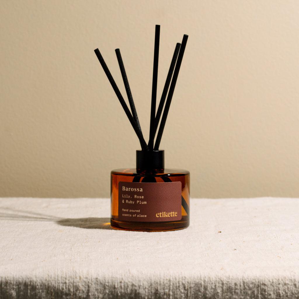 200ml Eco Reed Diffuser - Asst Fragrances-Candles & Fragrance-Etikette-Barossa-The Bay Room