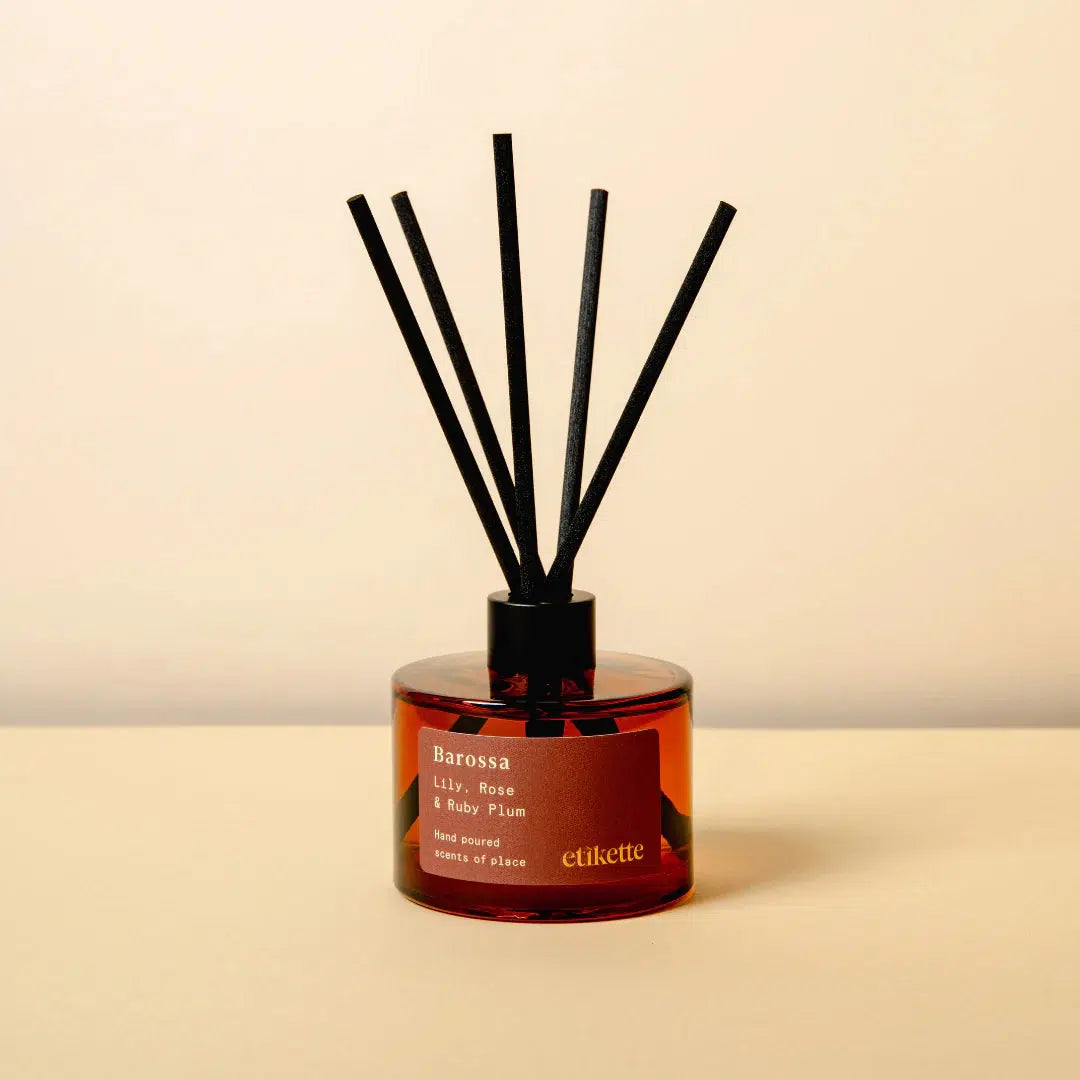 200ml Eco Reed Diffuser - Asst Fragrances-Candles & Fragrance-Etikette-Barossa-The Bay Room