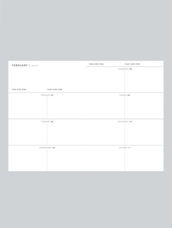 2024 Weekly Planner - Check-Journals, Books & Calendars-Write To Me-The Bay Room