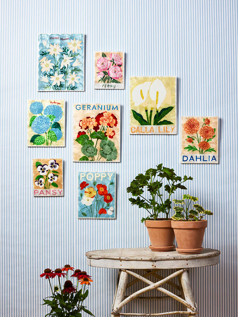 Market Wall Art Pansy