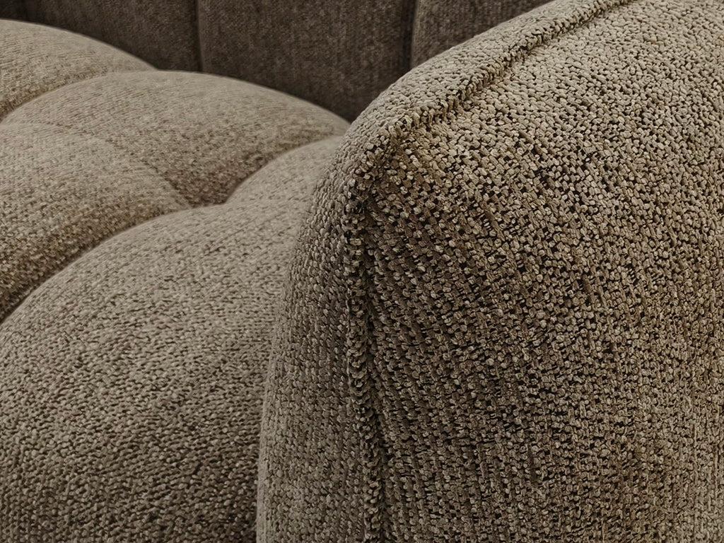 229cm Vienna 3 Seat Sofa - Mocha Fleck-Furniture-Robert Mark-The Bay Room