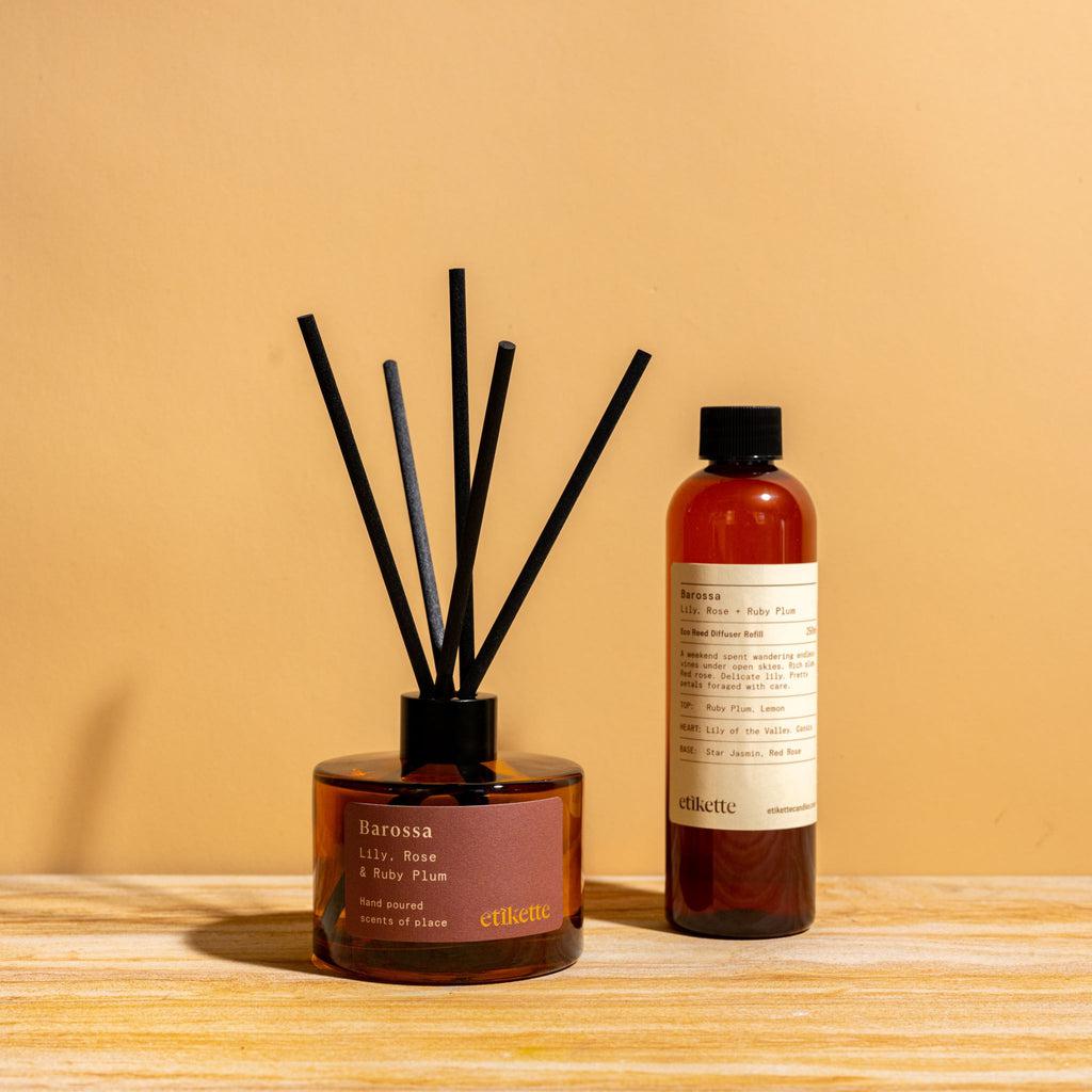 250ml Eco Reed Diffuser Refill - Asst Fragrances-Candles & Fragrance-Etikette-Port Lincoln-The Bay Room