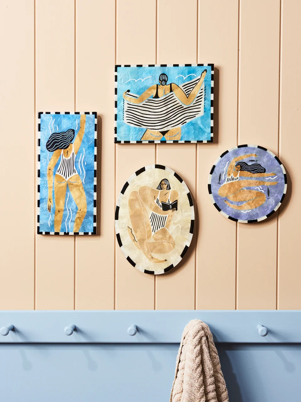 Beach Day Wall Art Towel Off