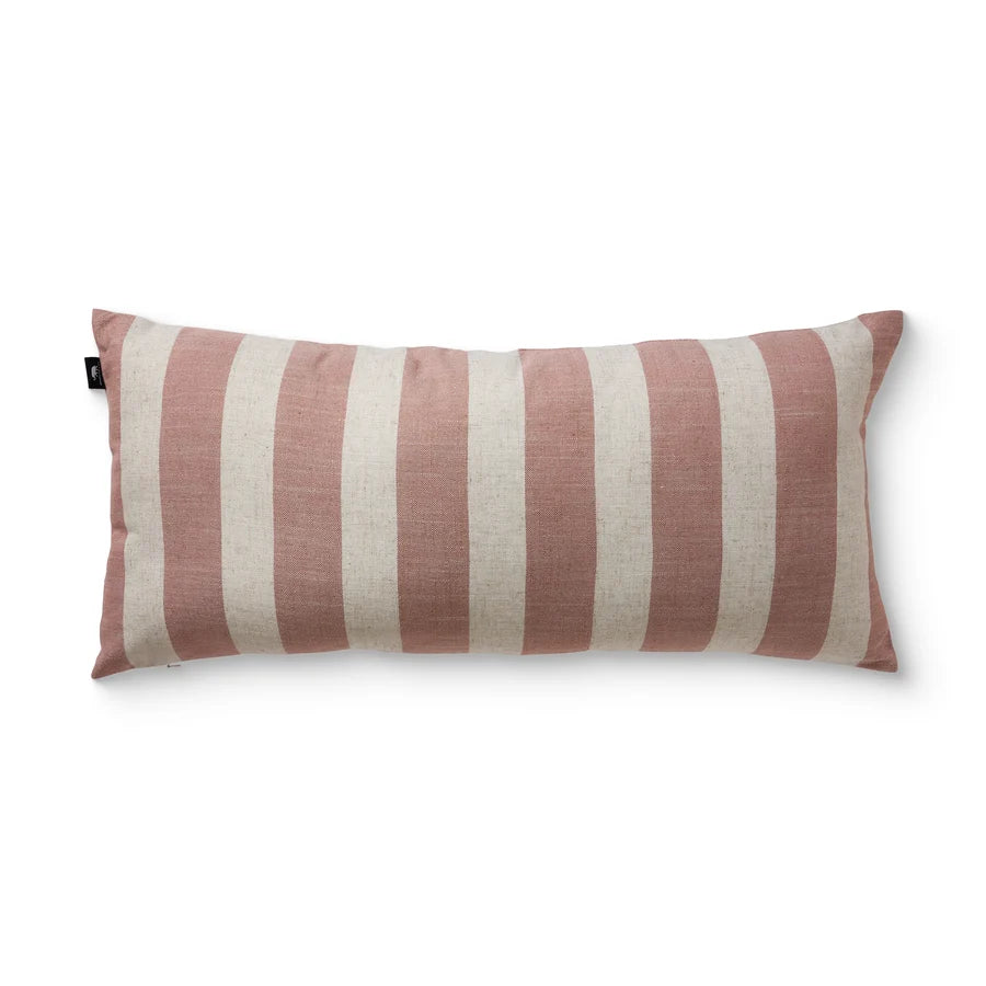 Rye Rosewood Stripe Cushion 35x70cm