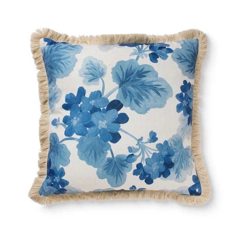 Geranium Blue Cushion 50x50cm