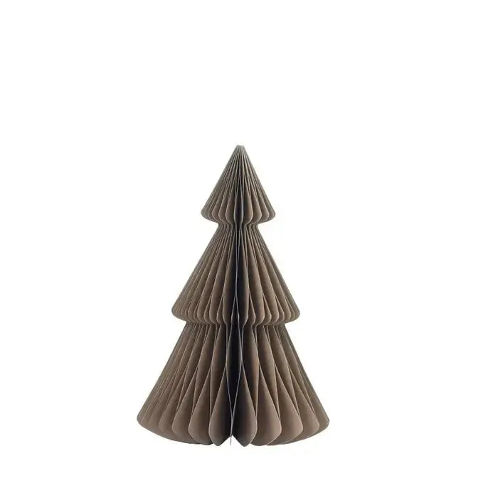 3 Tier Tree Paper Decor 14x22cm Brown-Christmas-Coast To Coast Home-The Bay Room