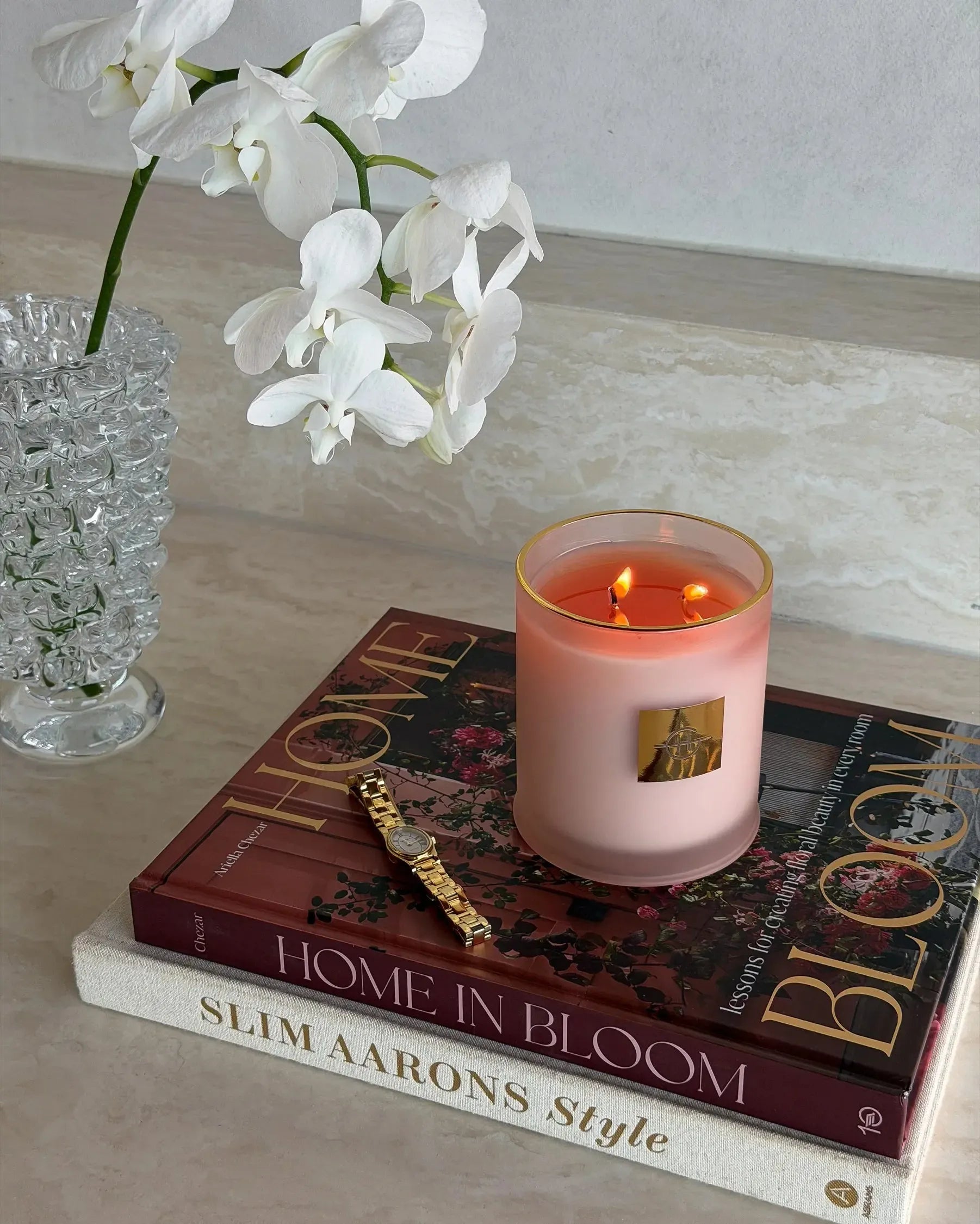 380g Candle - Mother's Day - Radiance In Bloom-Glasshouse-The Bay Room