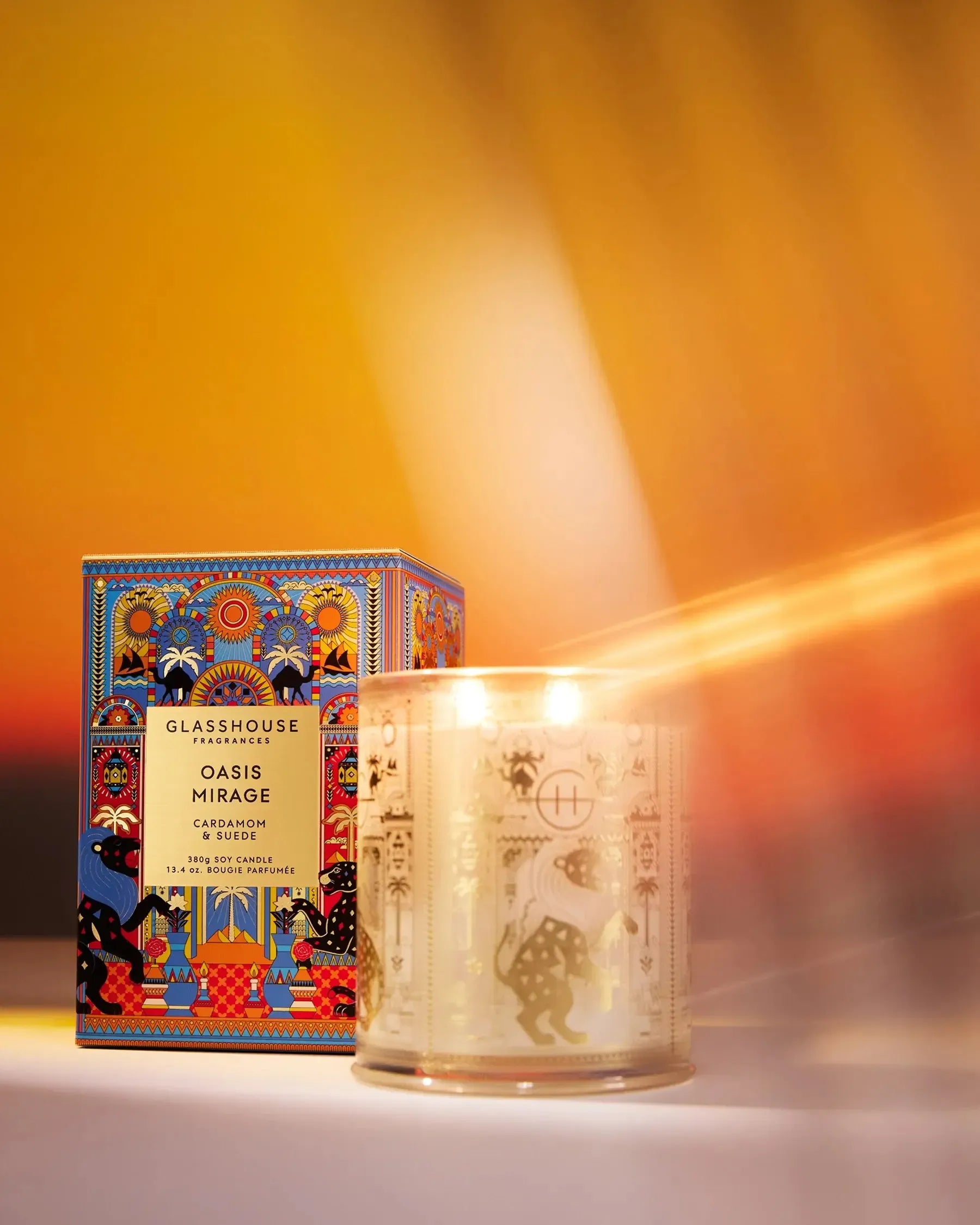 380g Candle - Oasis Mirage-Candles & Fragrances-Glasshouse-The Bay Room
