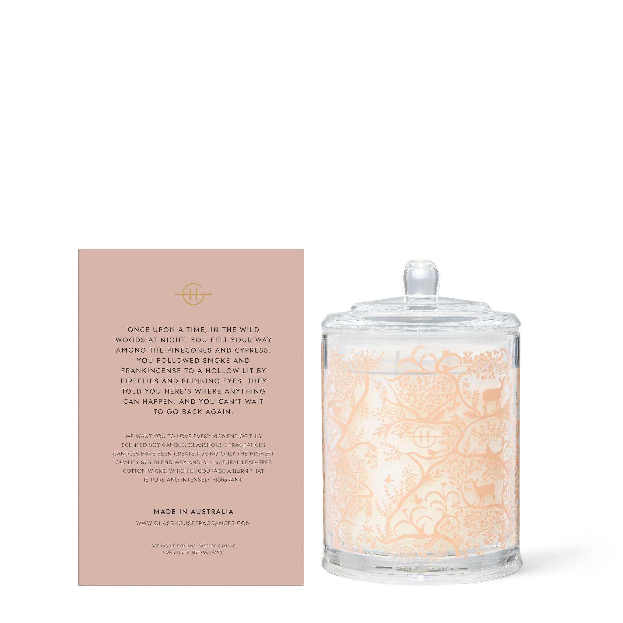 380g Triple Scented Soy Candle - Sacred Hollow-Candles & Fragrances-Glasshouse-The Bay Room