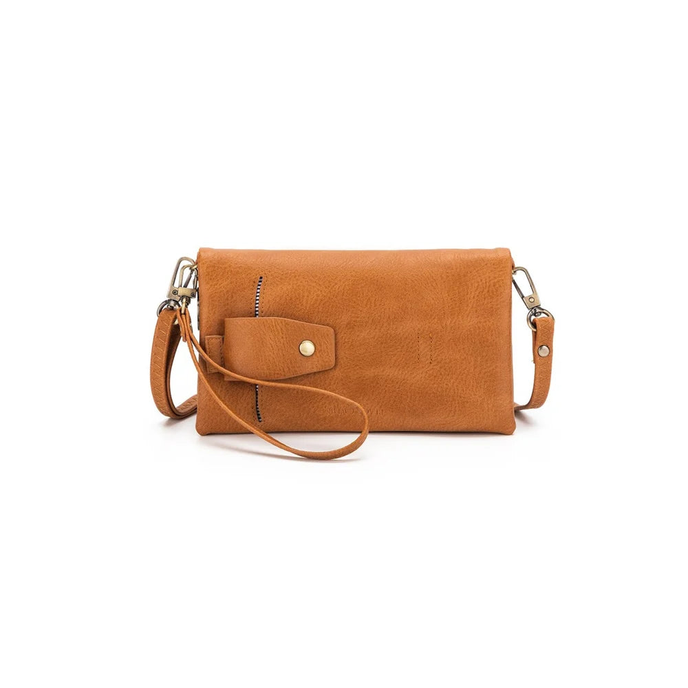 Sky Tan Crossbody Phone Wallet