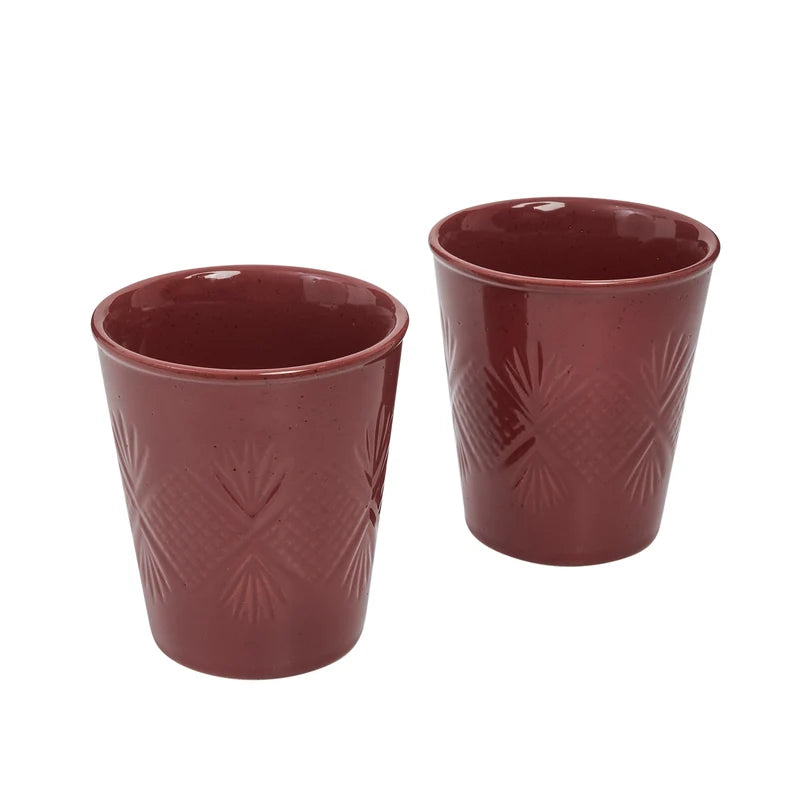 2pc Latte Mug in Mulled / Hardware Lane