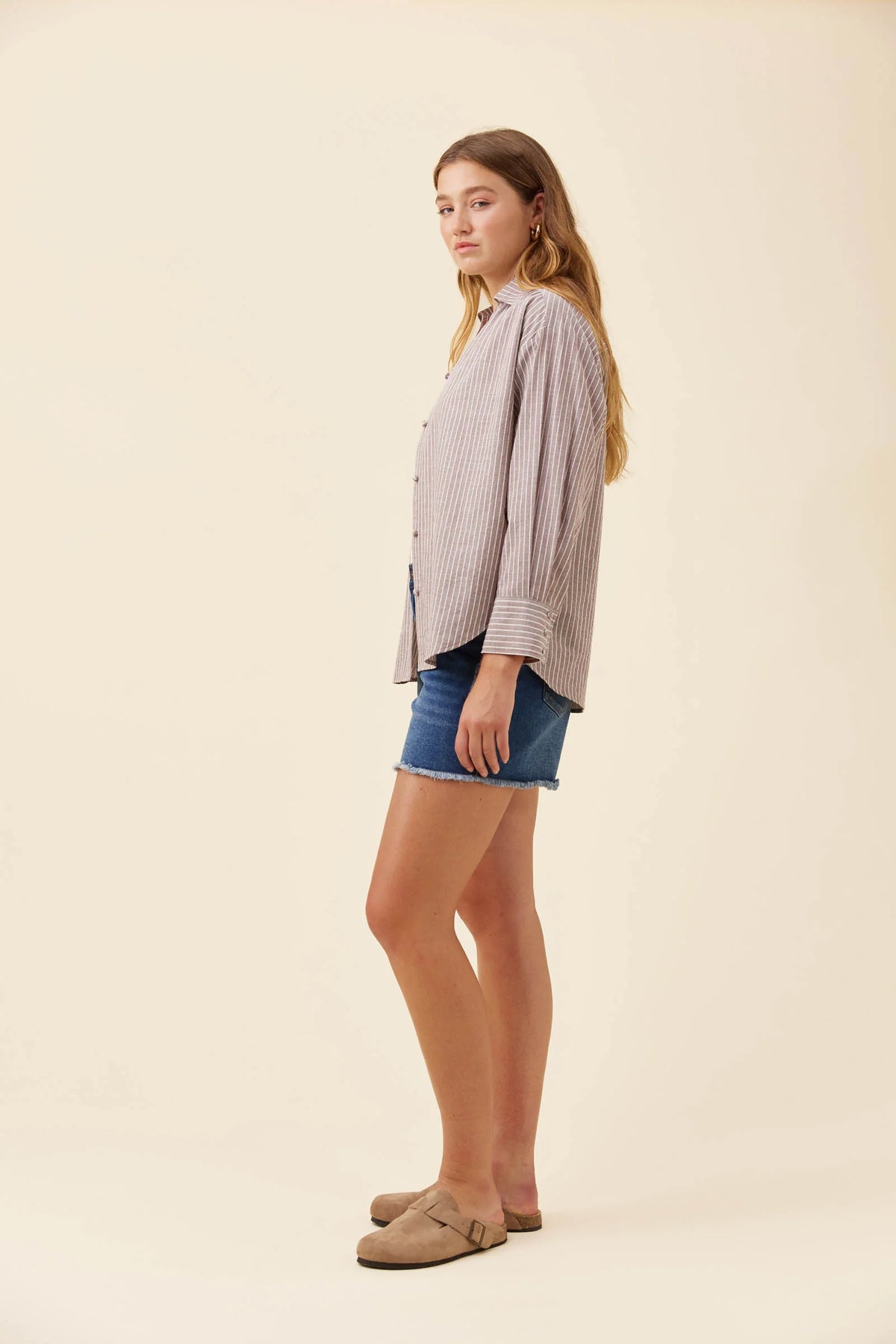 Lyndell Shirt - Taupe