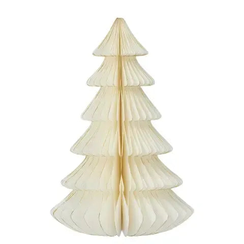 6 Tier Tree Paper Decor 17x25cm White-Christmas-Coast To Coast Home-The Bay Room