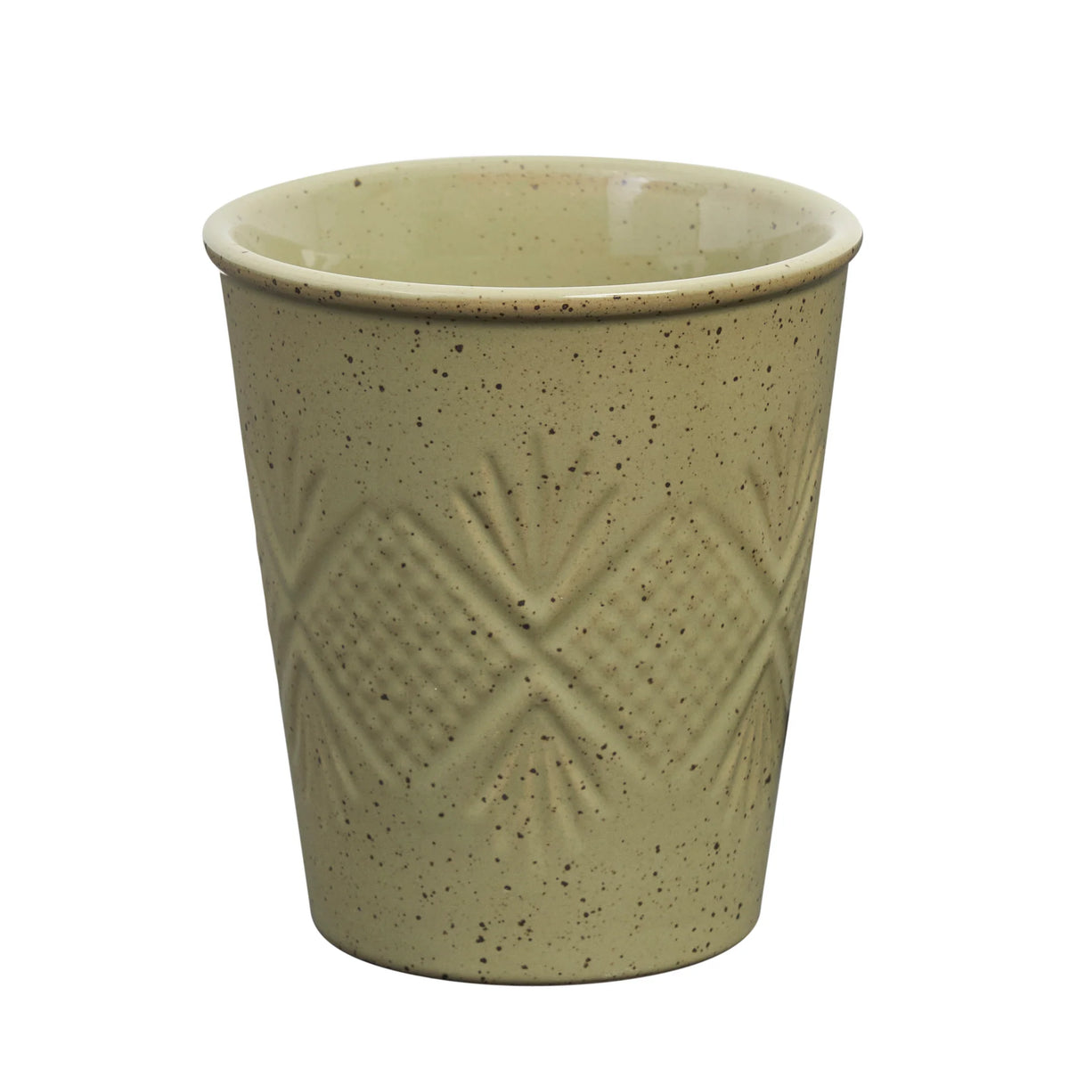 2pc Latte Mug in Peppercorn / Hardware Lane