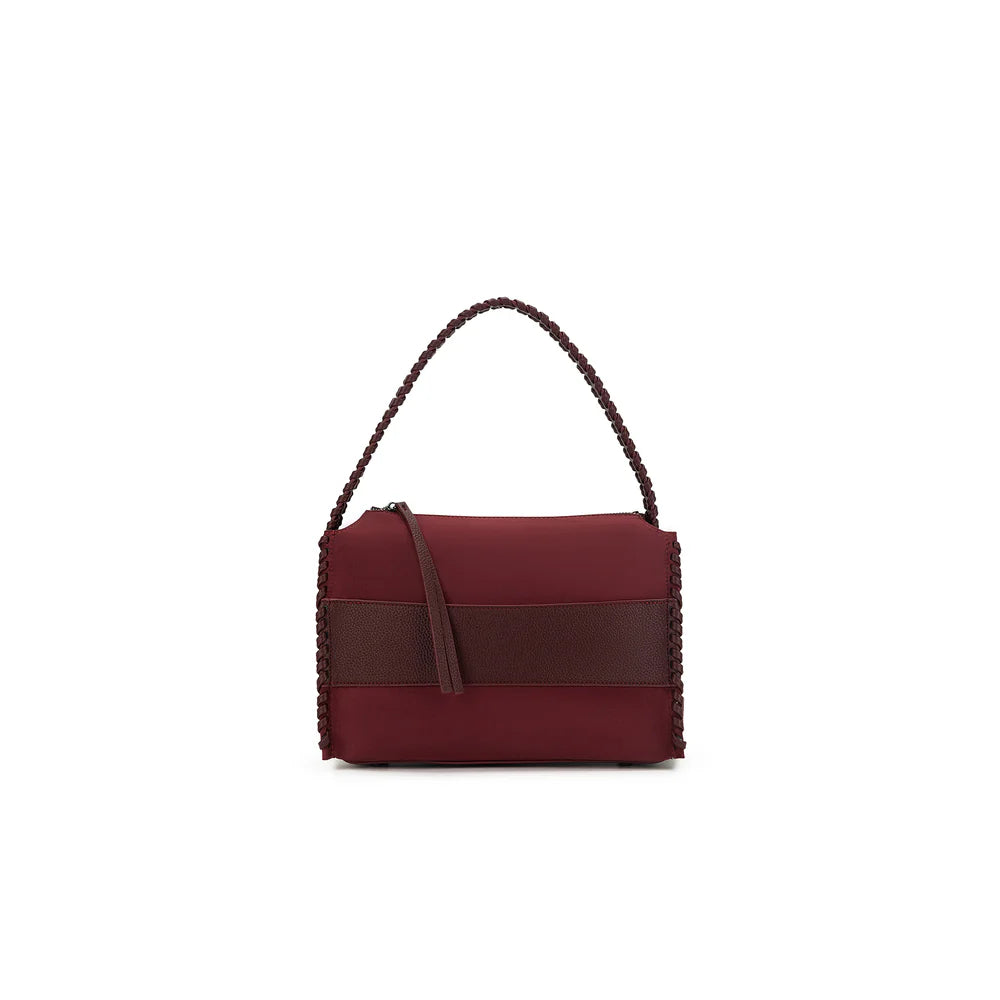Sandie Burgundy Shoulder Crossbody