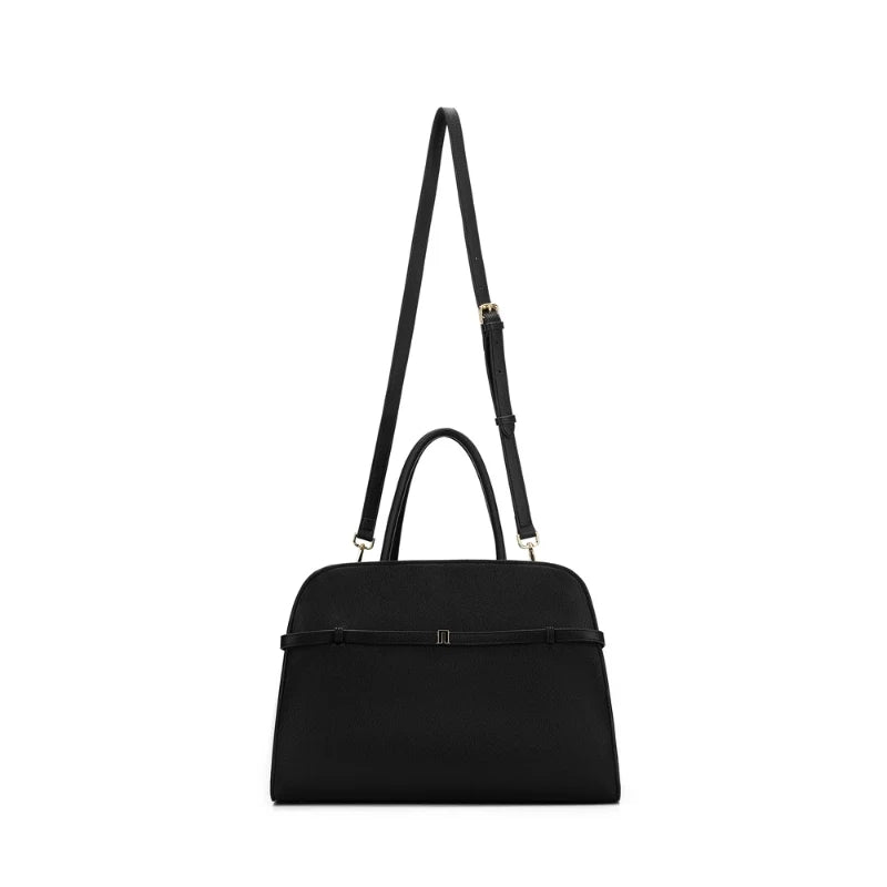 Jodee Black 3 Piece Handbag Tote