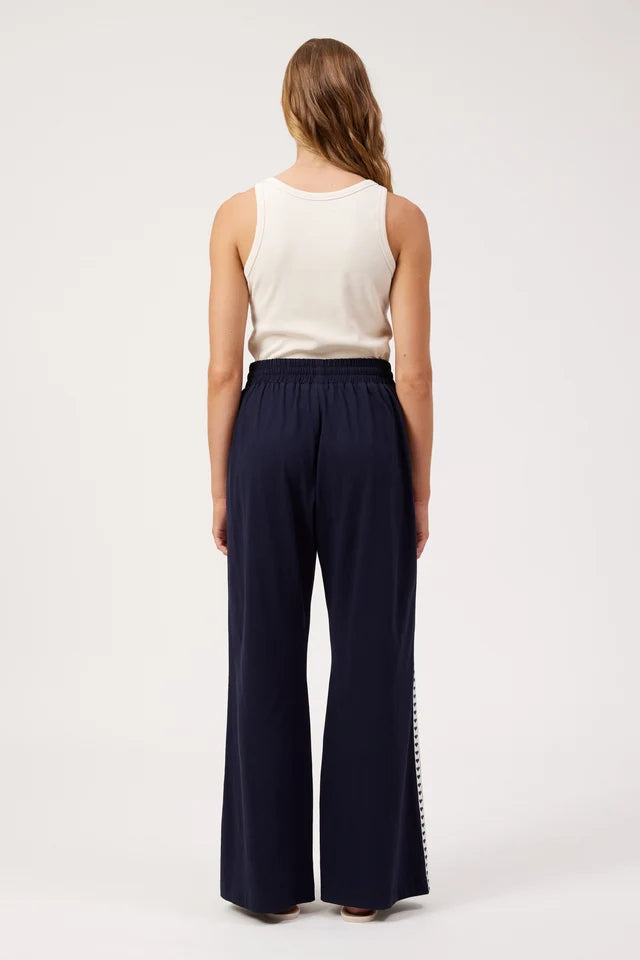Elba Heart Pant - Navy
