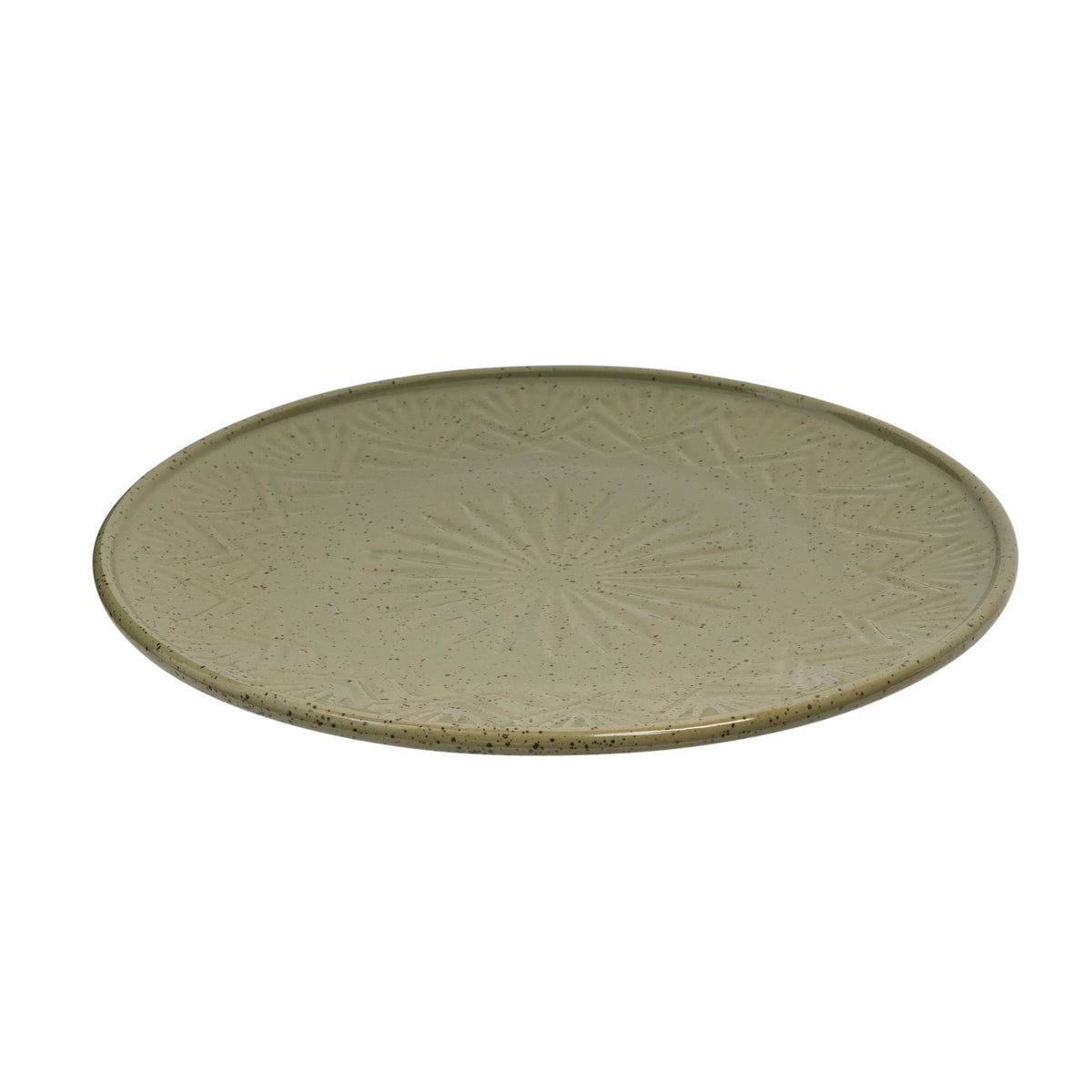 20cm Plate in Peppercorn / Hardware Lane