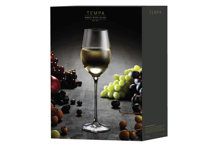 Quinn 4pk White Wine Glass
