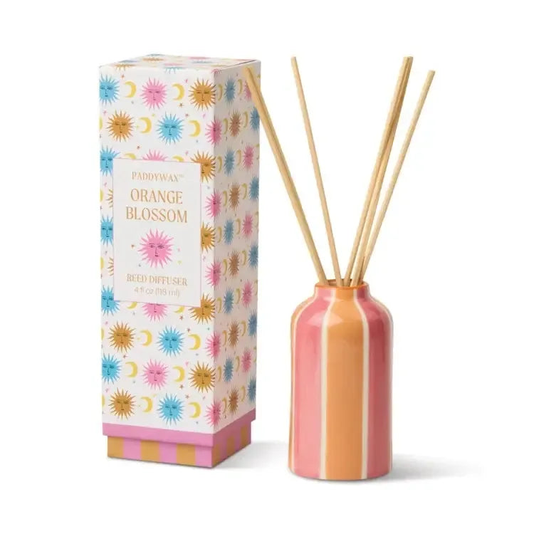 A Dopo 118ml Handpainted Diffuser Orange Blossom-Candles & Fragrances-Paddywax-The Bay Room