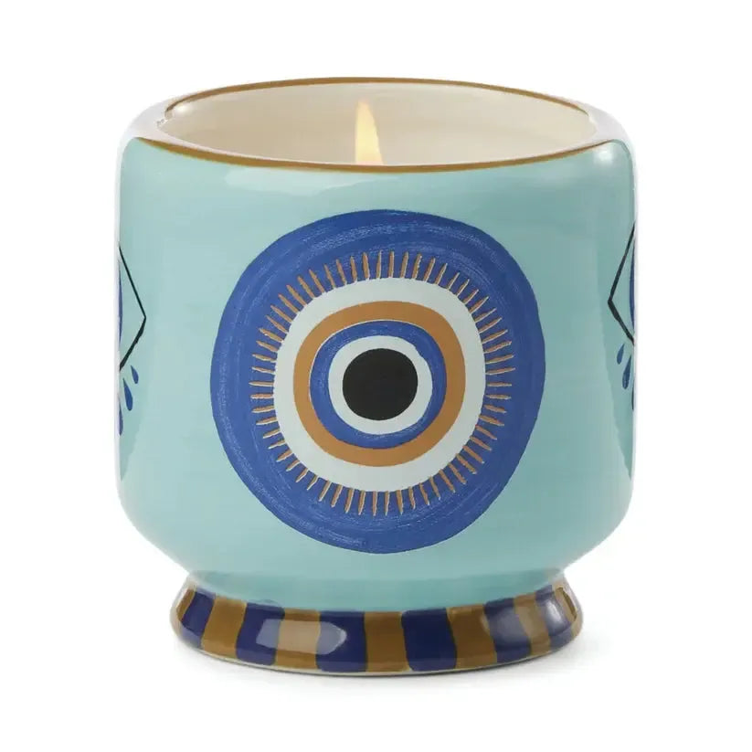 A Dopo 226g Eye Ceramic Candle - Incense & Smoke Boxed-Candles & Fragrances-Paddywax-The Bay Room