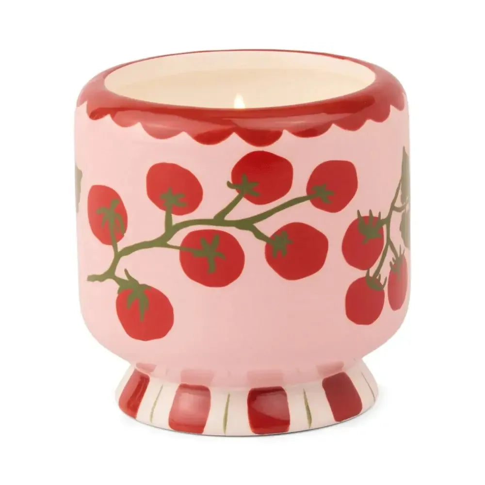 A Dopo 226g Tomato Vine Ceramic Candle - Heirloom Tomato-Candles & Fragrances-Paddywax-The Bay Room