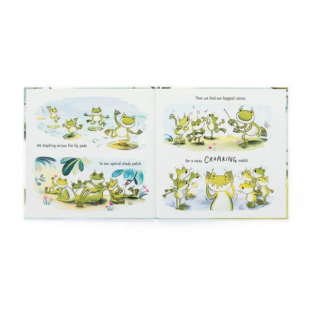 A Fantastic Day for Finnegan Frog Book-Journals & Books-Jellycat-The Bay Room