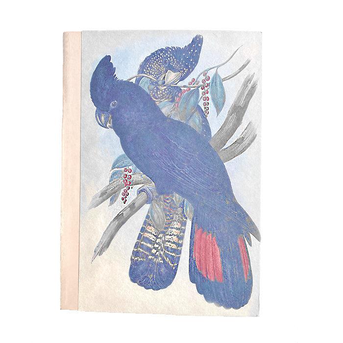 A4 Black Parrot-Journals & Books-NERO-The Bay Room