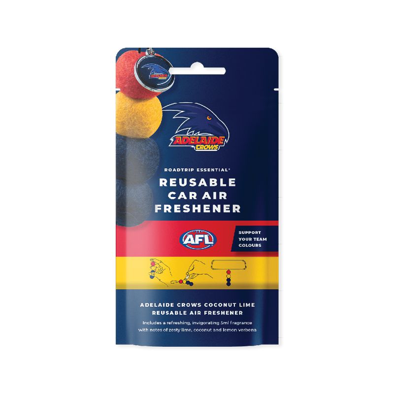 AFL Adelaide Reusable Air Freshener-Candles & Fragrances-Road Trip Essential-The Bay Room