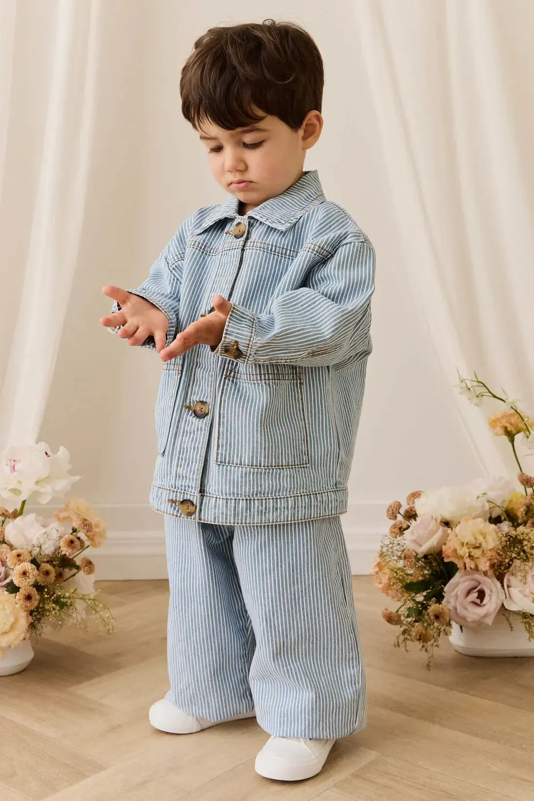 Abel Pant - Holiday Stripe-Clothing & Accessories-Jamie Kay-The Bay Room