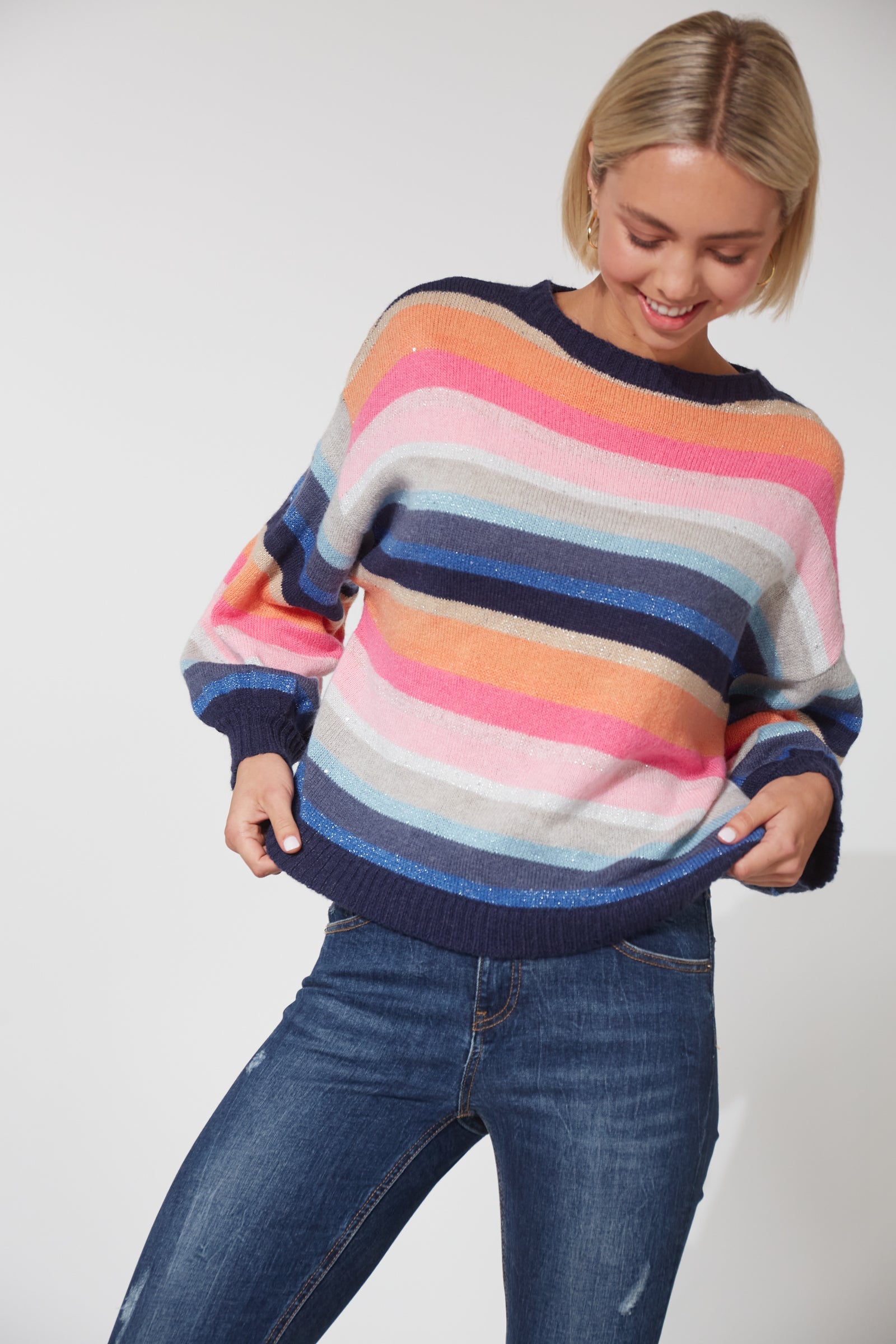Abisko Knit - Lapis-Knitwear & Jumpers-Haven-The Bay Room
