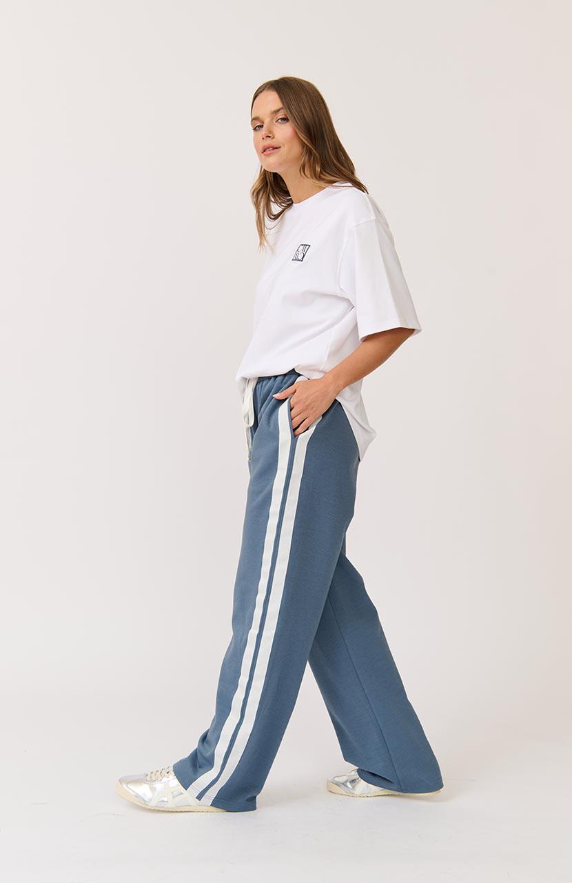 Adeline Pant - Slate-Pants-Cartel & Willow-The Bay Room