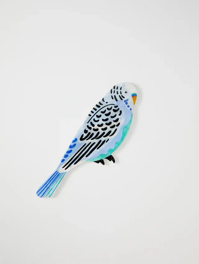 Aerial Budgie Wall Art-Wall Decor-Jones & Co-The Bay Room