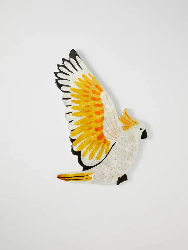 Aerial Cockatoo Wall Art-Wall Decor-Jones & Co-The Bay Room