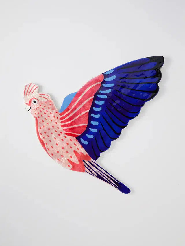 Aerial Galah Wall Art-Wall Decor-Jones & Co-The Bay Room