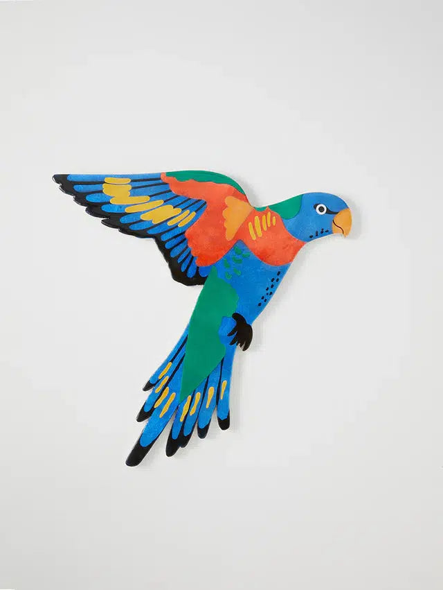 Aerial Lorikeet Wall Art-Wall Decor-Jones & Co-The Bay Room