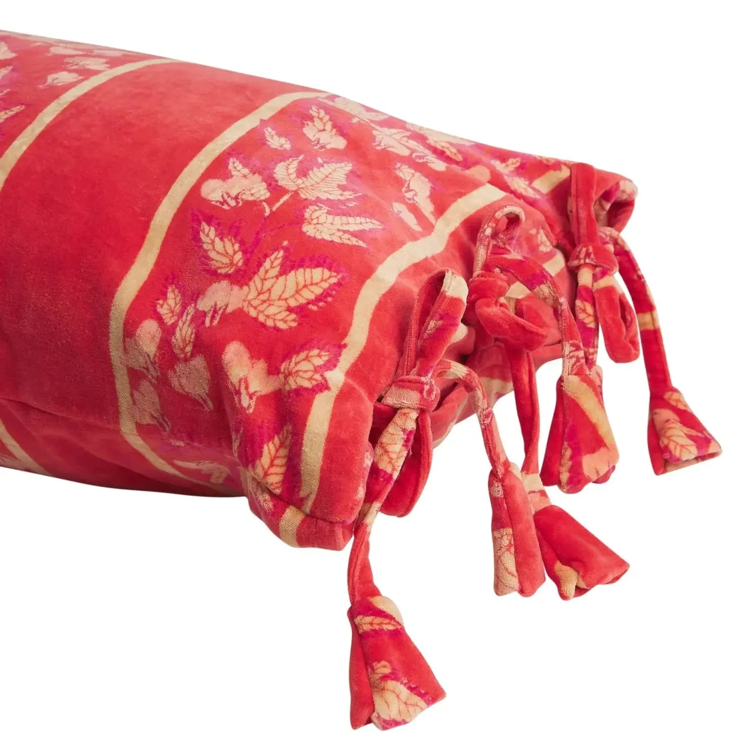Agata Velvet Lumbar Cushion-Soft Furnishings-Sage & Clare-The Bay Room