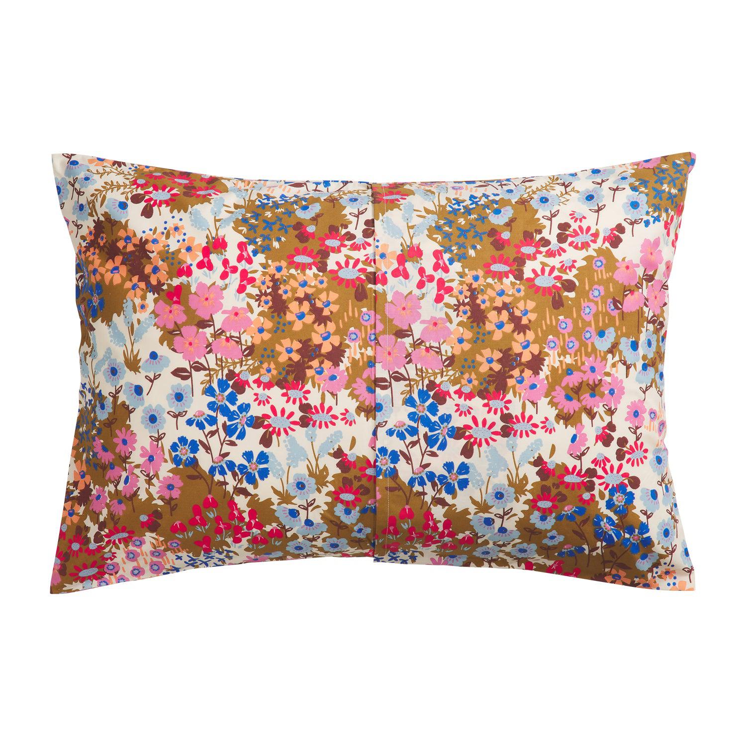 Aisha Cotton Standard Pillowcase Set - Ginger-Soft Furnishings-PLAY by Sage & Clare-The Bay Room